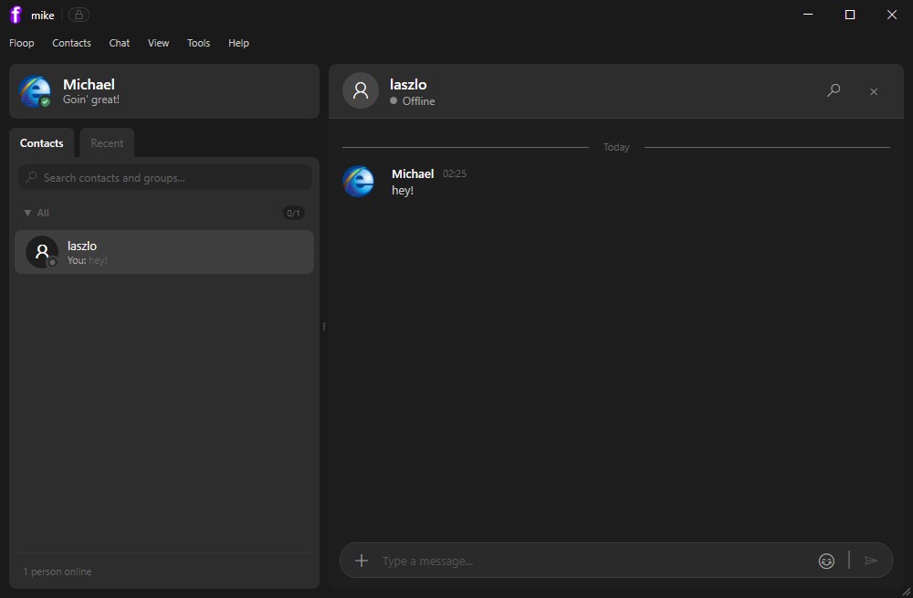 Floop screenshot
